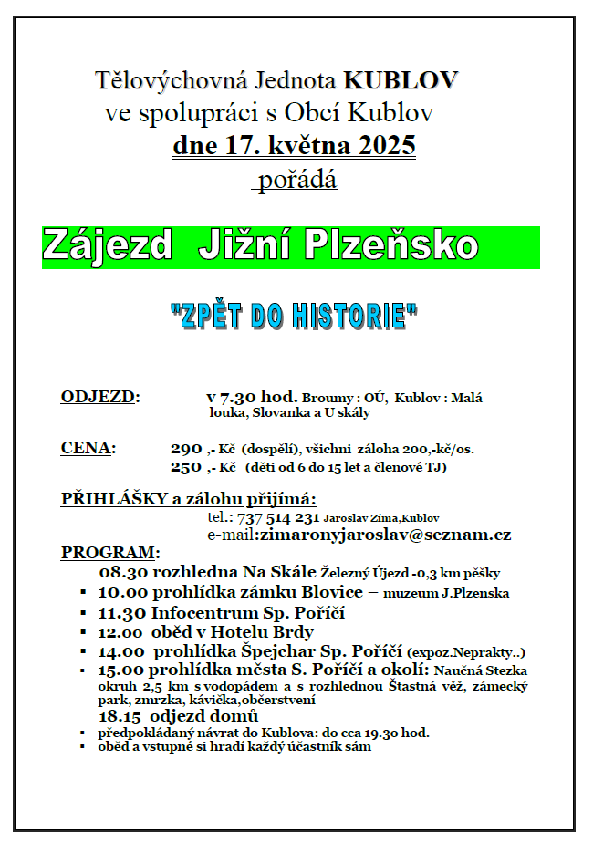 Výlet